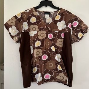 Cherokee flexibles women scrub top